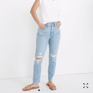 Madewell Curvy Momjeans